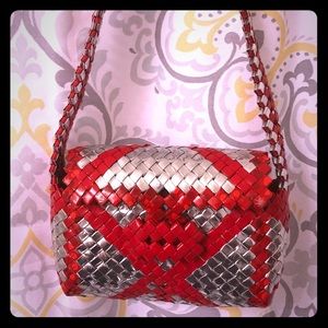 Handmade Bubble Gum Wrapper Mini Bag